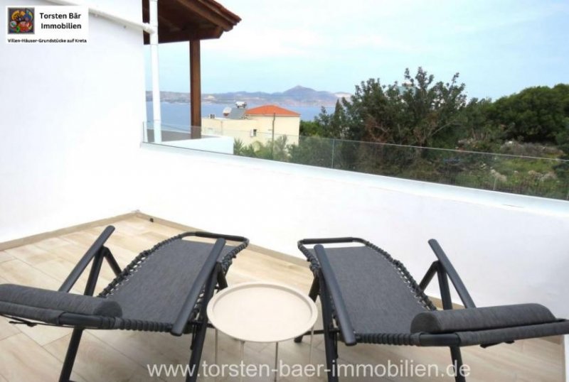 Kokkino Chorio Kreta, Kokkino Chorio, renovierte Doppelhaushälfte mit außergewöhnlichem Meerblick Haus kaufen